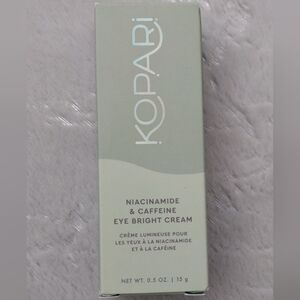 Kopari Niacinamide Caffeine Eye Bright Cream New